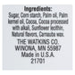 Watkins Decorating Sprinkle, Chocolate, 3.5 oz, Pack of 3