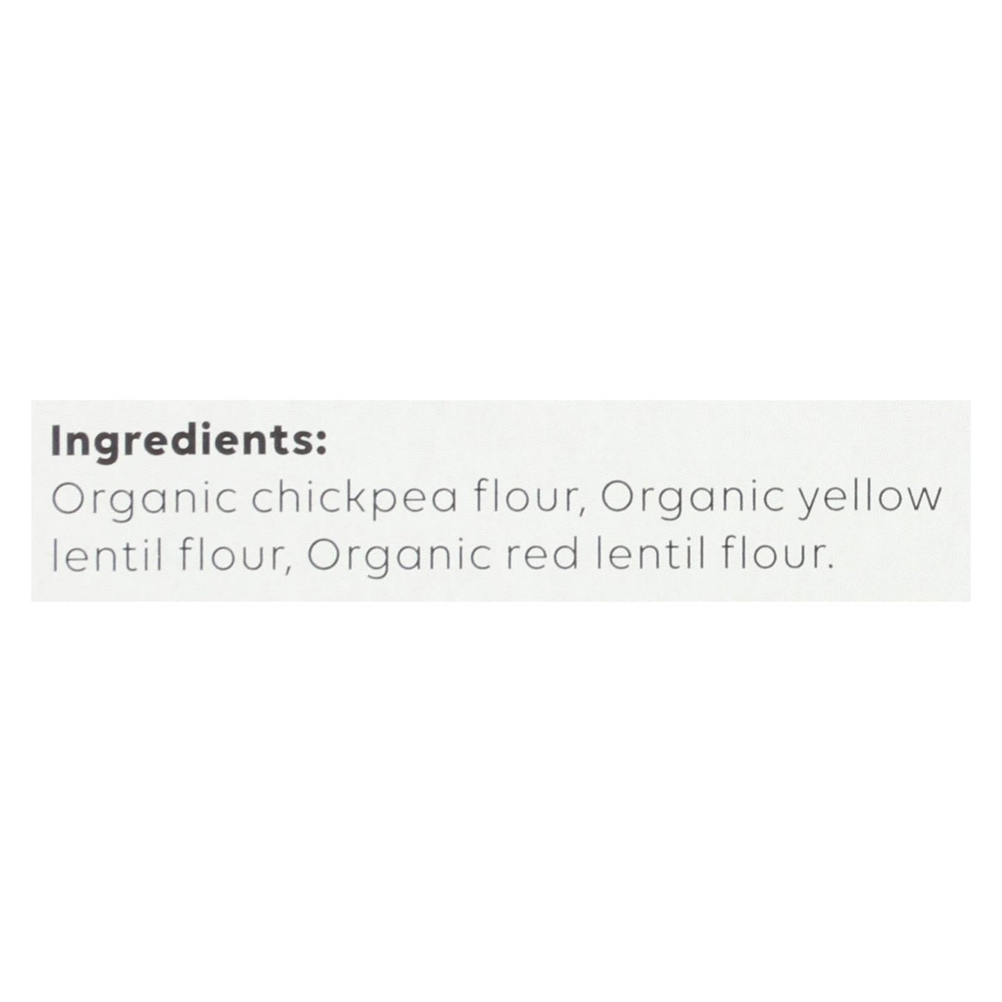Chickapea Organic Chickpea Spaghetti Pasta, 8 oz, Pack of 6