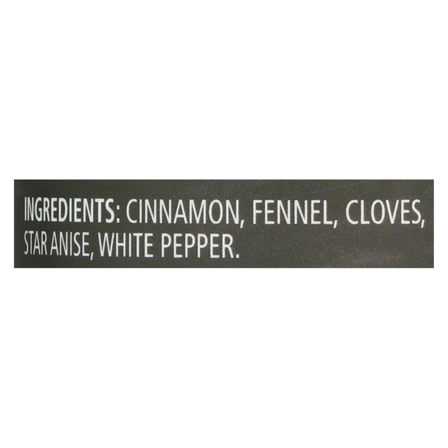Frontier Herb Chinese Five Spice Seasoning, 1.92 Oz