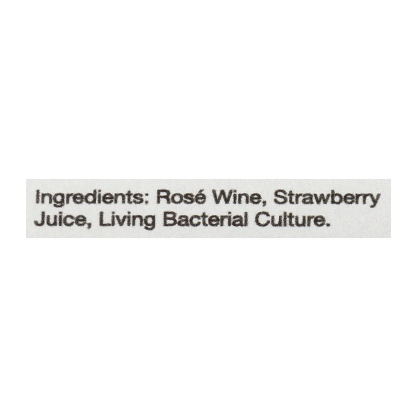 Acid League Living Vinegar Strawberry Rose (Pack of 6 - 12.7 Fl Oz.)