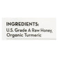Turmeric-Infused Orange Blossom Honey by Bloom Honey - 16 Oz. (Case of 6)