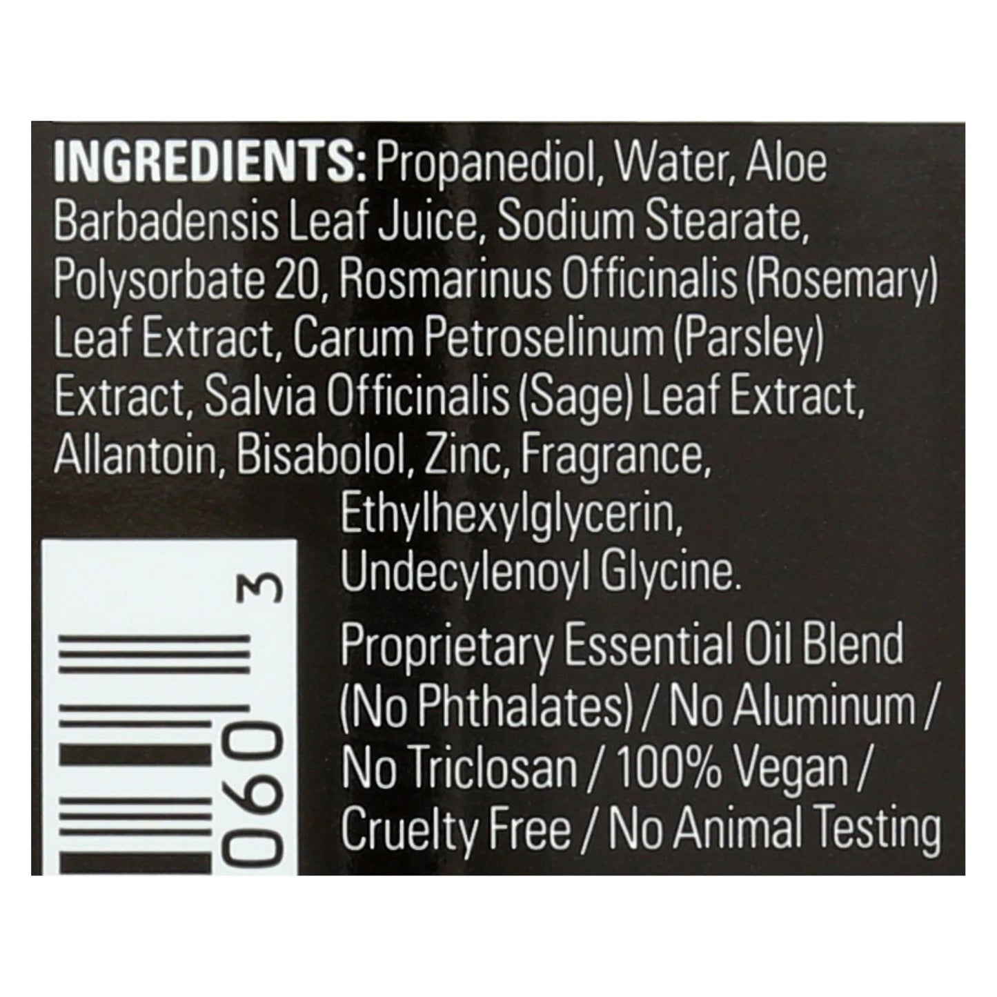 Herban Cowboy Deodorant Powder Scent, 2.8 Oz.