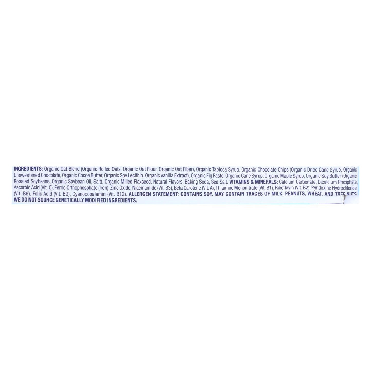 Clif Bar Zbar: Hearty Organic Dark Chocolate Chip Granola Bars (Pack of 18) - 1.27 Oz.