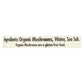 Native Forest Organic White Mushrooms, Pieces and Stems, 4 oz. (Pack of 12)
