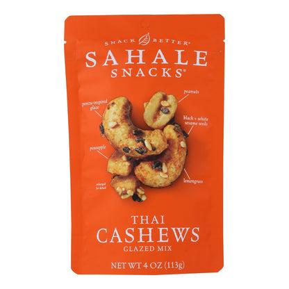 Sahale Snacks Thai Cashews, 4 Oz. (Pack of 6)