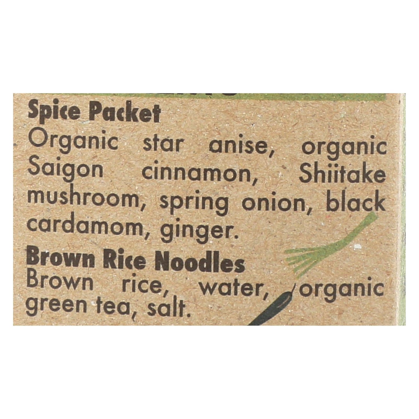 Star Anise Foods Happy Pho Vietnamese Shiitake Mushroom Brown Rice Noodle, 4.5 Oz Pack of 6