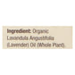 Nature's Answer Organic Lavender Essential Oil, 0.5 Oz. Bottle