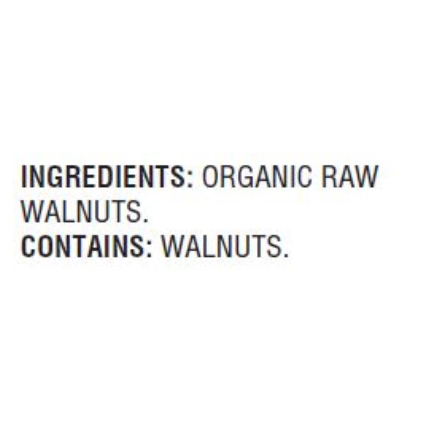Woodstock Organic Walnut Halves & Pieces, 5.5 Oz (Pack of 8)