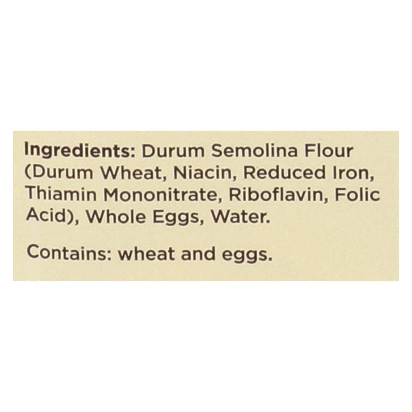 Al Dente Pappardelle Golden Egg Pasta, 12 oz., Pack of 6