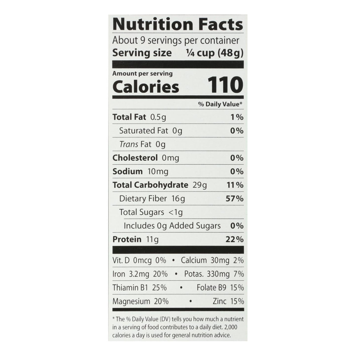 Organic Black Turtle Beans (12 Pack - 16 Oz. Each)