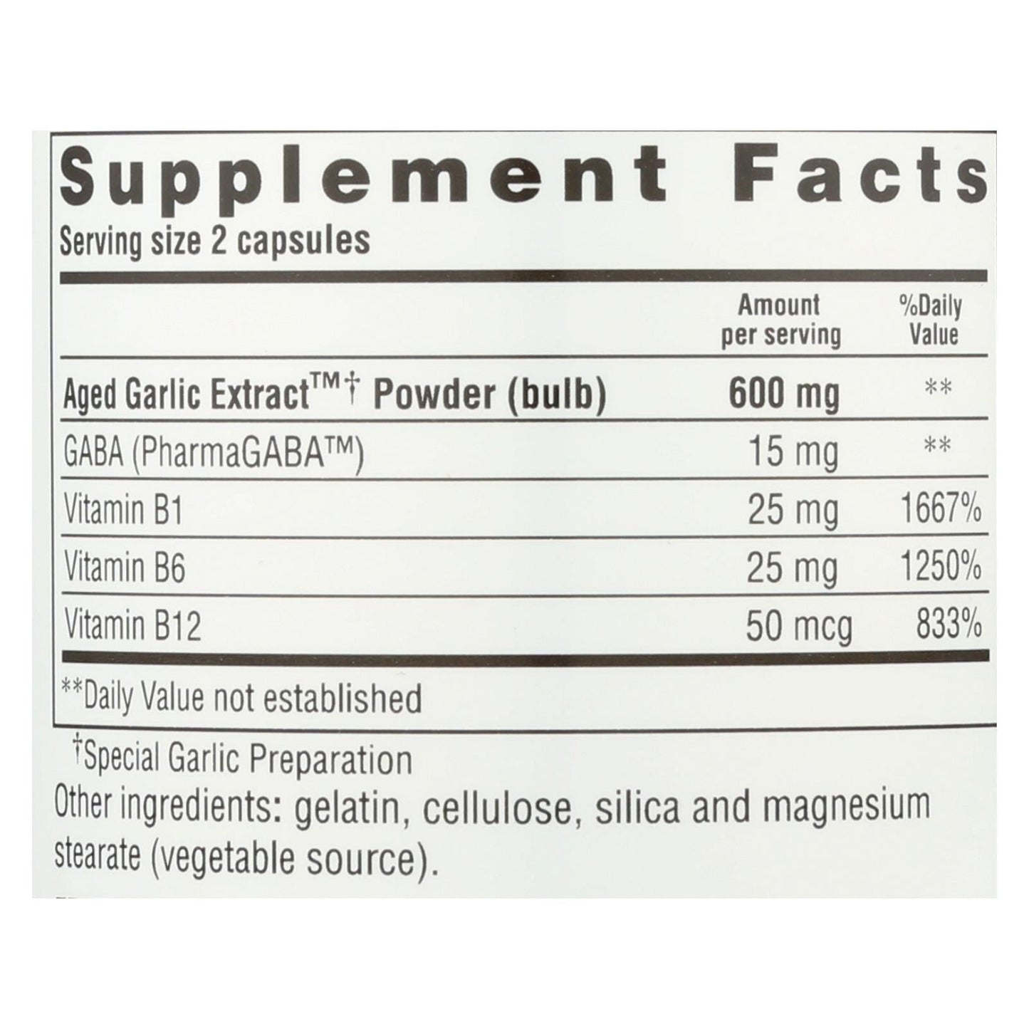 Kyolic Aged Garlic Extract, Formula 101 Stress & Fatigue Relief, 200 Tablets