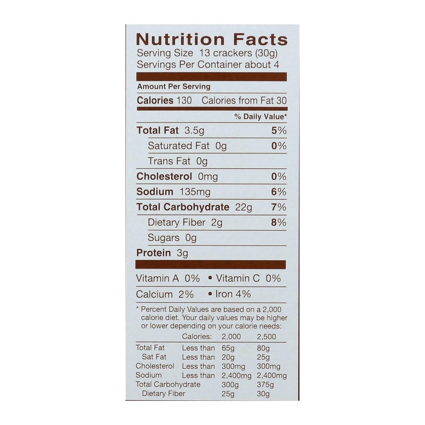 Blue Diamond Artesian Nut Thins with Flax Seed (4.25 Oz. - Pack of 12)