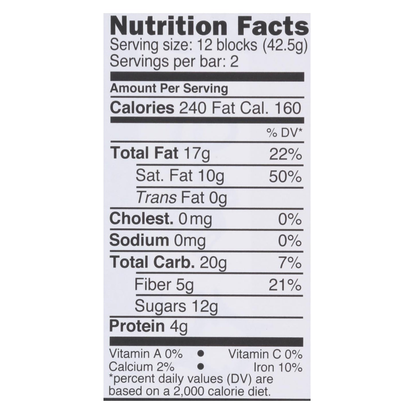 Divine Dark Chocolate Bar with Almonds (Pack of 12 - 3 Oz.)