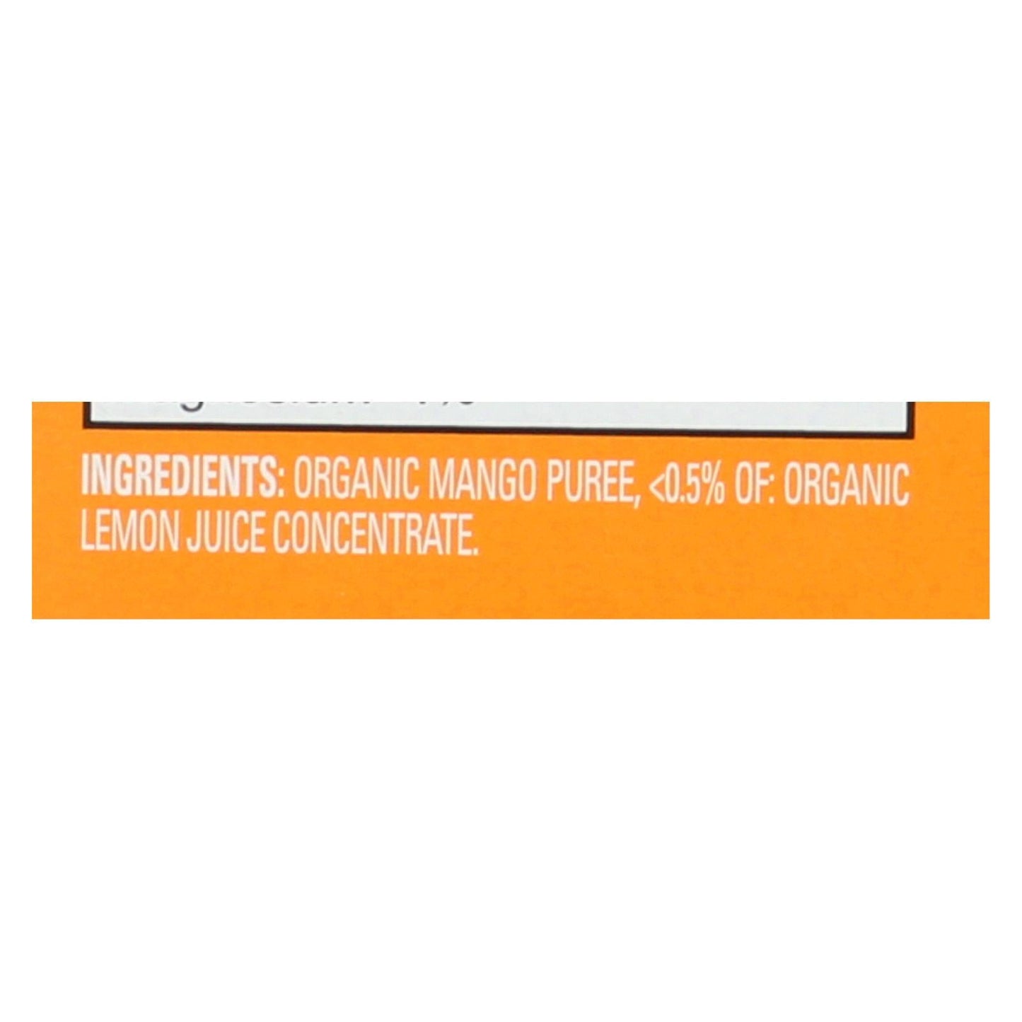 Happy Baby Clearly Crafted Mango Puree (16 - 3.5 Oz. Pouches)