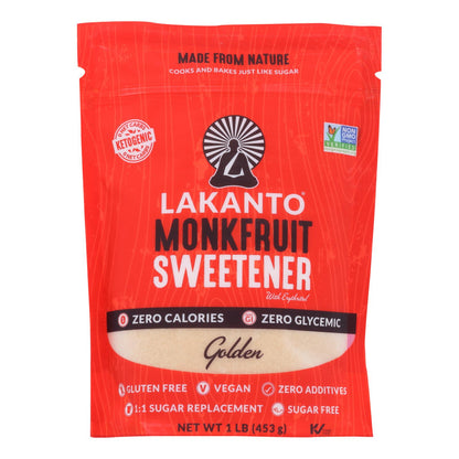 Lakanto Golden Monkfruit Sweetener (16 Oz., Pack of 8)