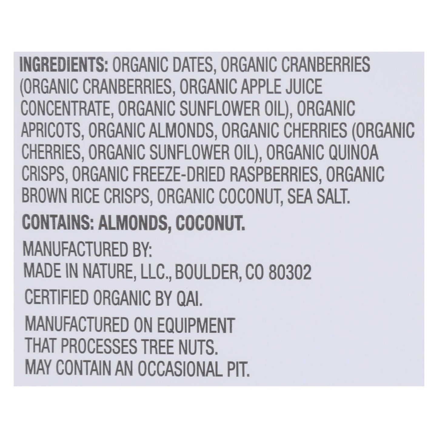 Made In Nature Razzy Pop Berry Flavor Concentrated Shot (Pack of 6) 4.2 Oz.