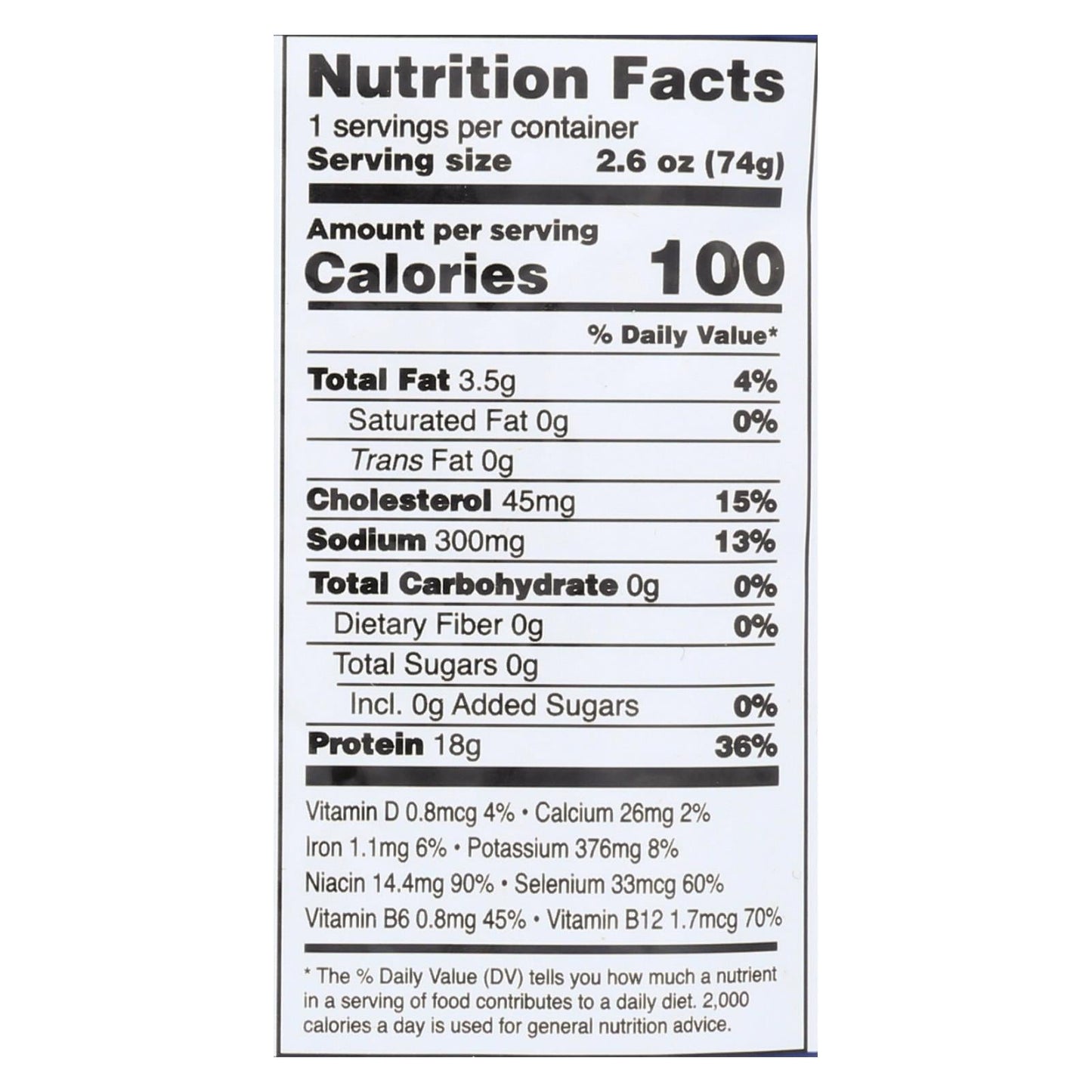 Safe Catch Tuna: Garlic Herb Flavor - 2.6 Oz. Pouch (Pack of 12)