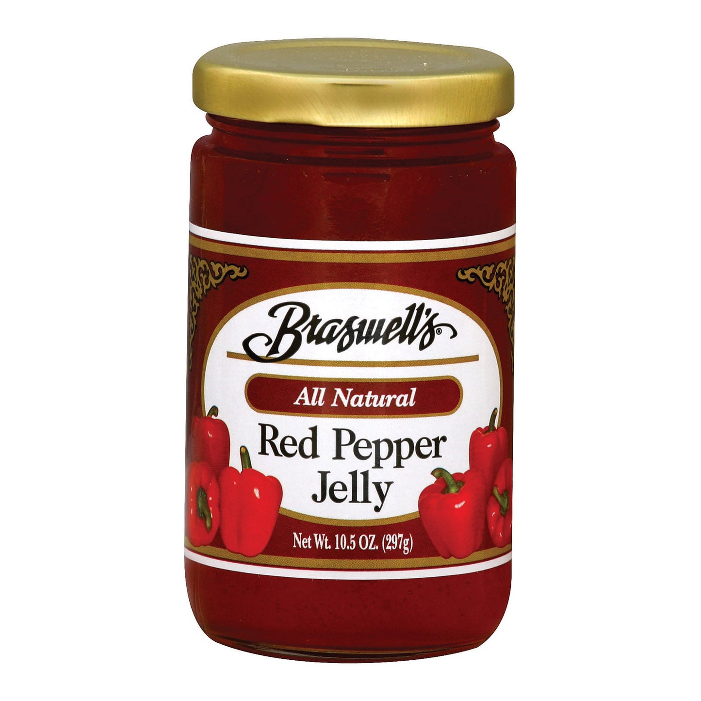 Braswell's Sweet & Zesty Red Pepper Jelly - 10.5 Oz. Pack of 6
