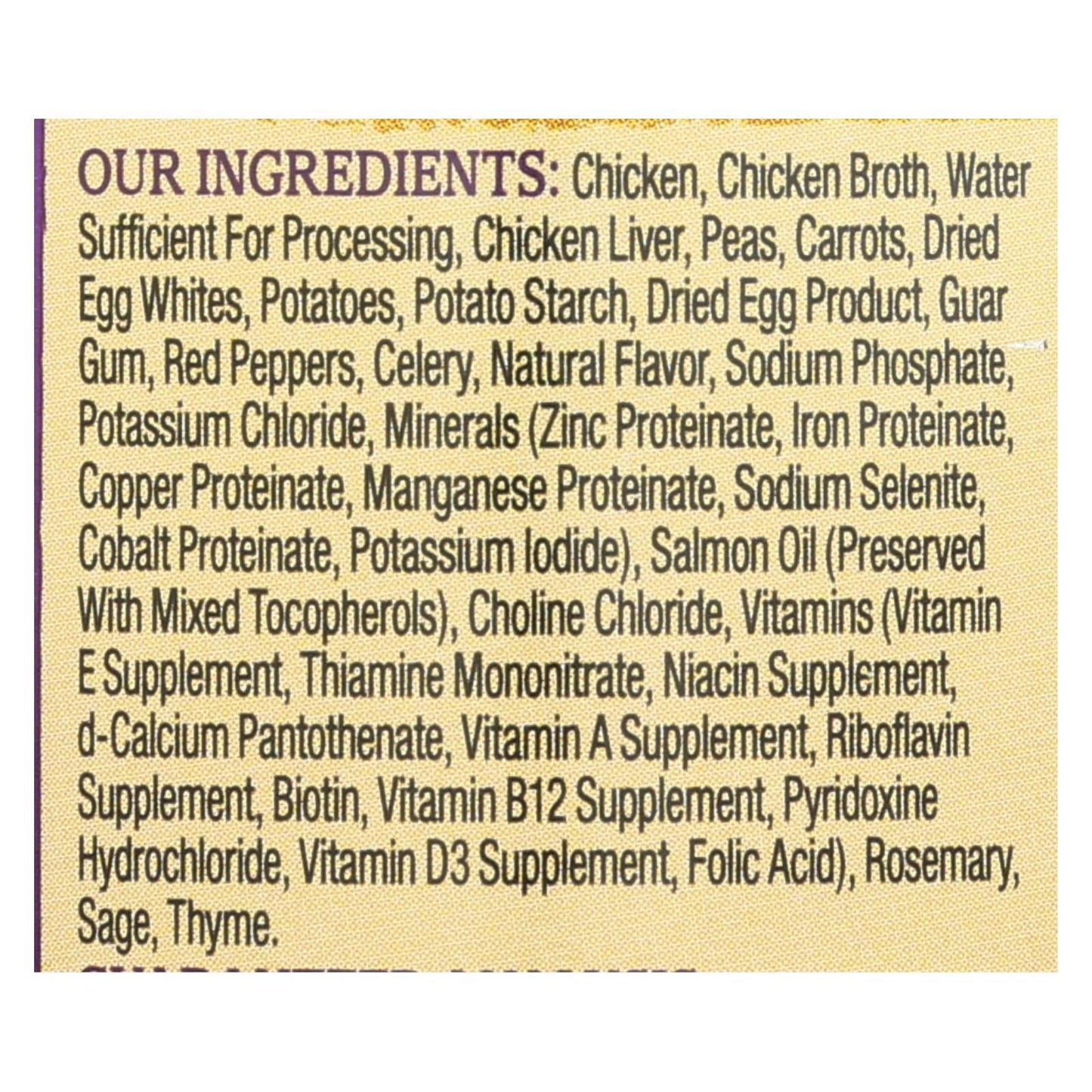 Wellness Pet Products Dog Food - Chicken With Peas And Carrots (Pack of 12) - 12.5 Oz.