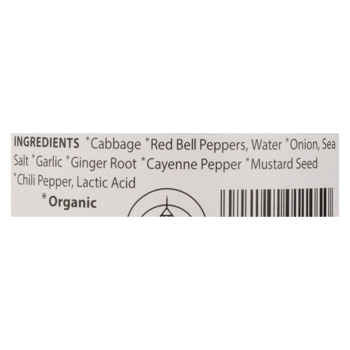 Eden Organic Kimchi Sauerkraut, 18 Oz. (Pack of 12)