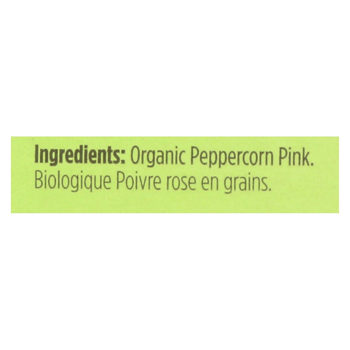 Spicely Organics Pink Peppercorn, 0.15 Oz., Pack of 6