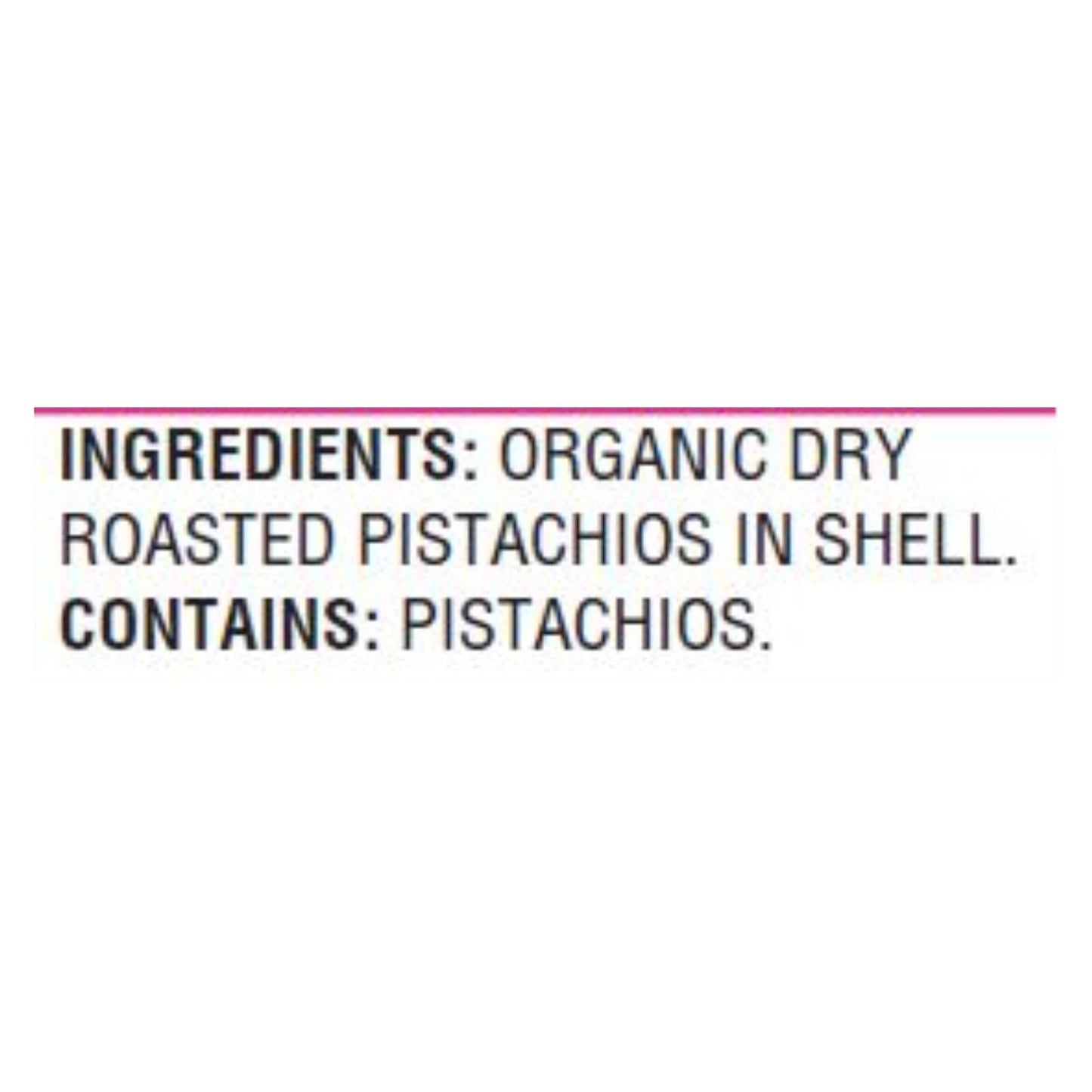 Woodstock Organic Dry Roasted Unsalted Pistachios, 8 x 7 Oz. Packs
