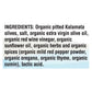 Mediterranean Organic Kalamata Pitted Olives with Herbs & Spices 12-Pack 2.5 Oz