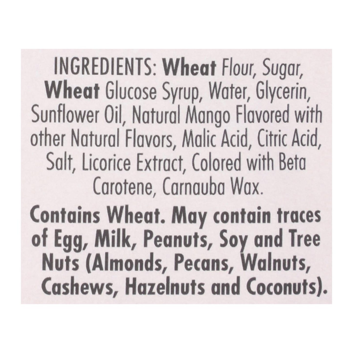Darrell Soft Eating Liquorice - Mango (Pack of 8, 7 Oz.)