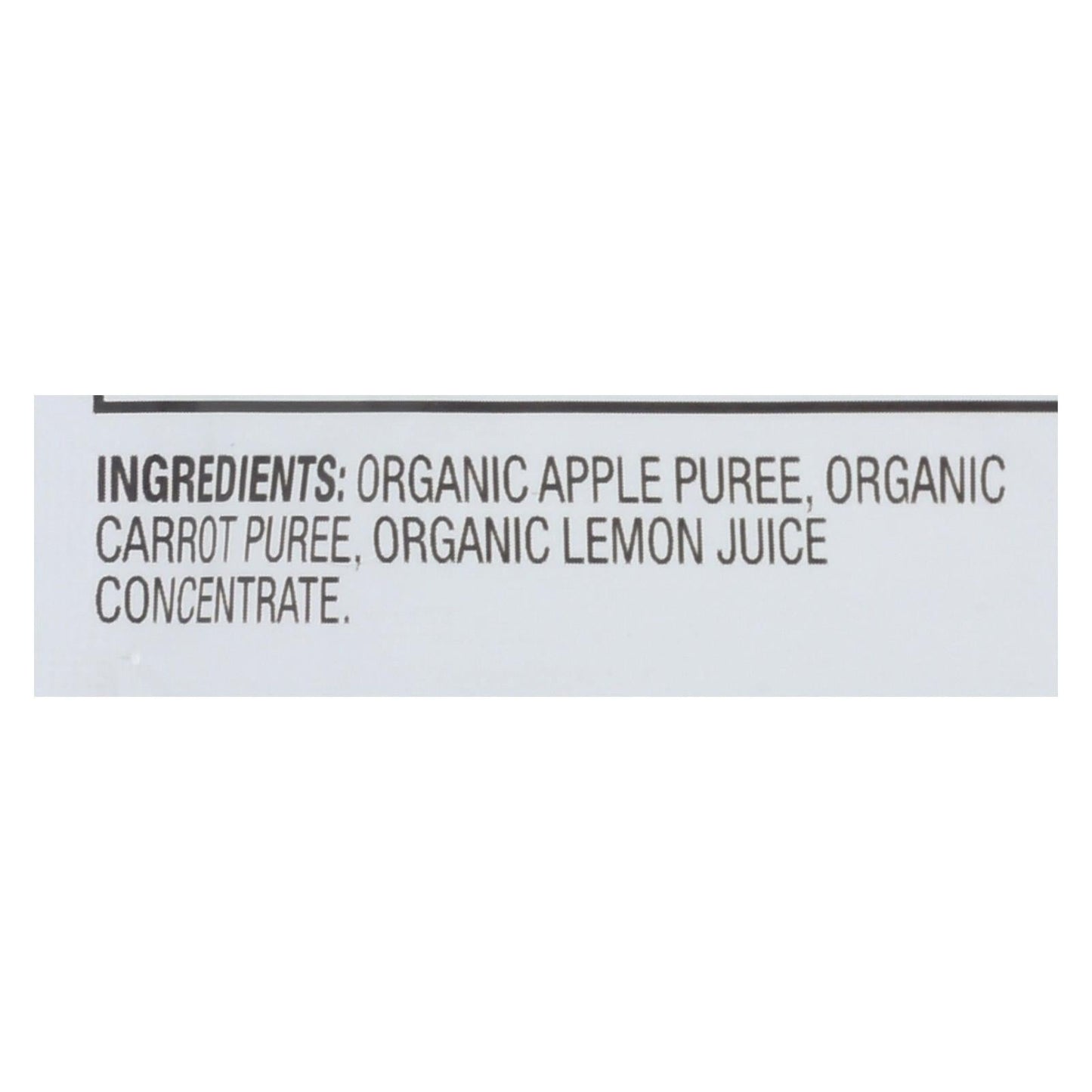 Plum Organics Apple Carrot Baby Food Stage 2 (Pack of 6 - 3.5oz each)