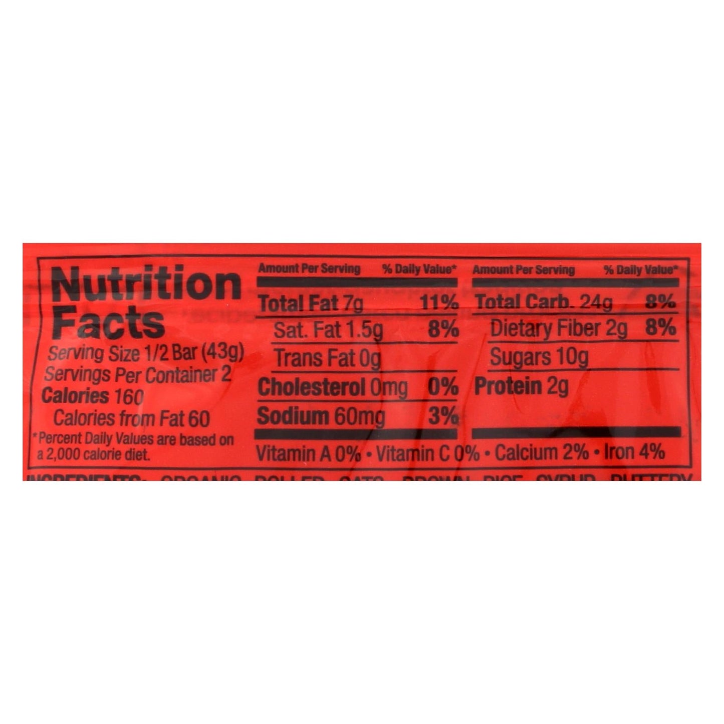 Bobo's All-Natural Oat Bars - 12-Pack, Cranberry Orange, 3 Oz Each