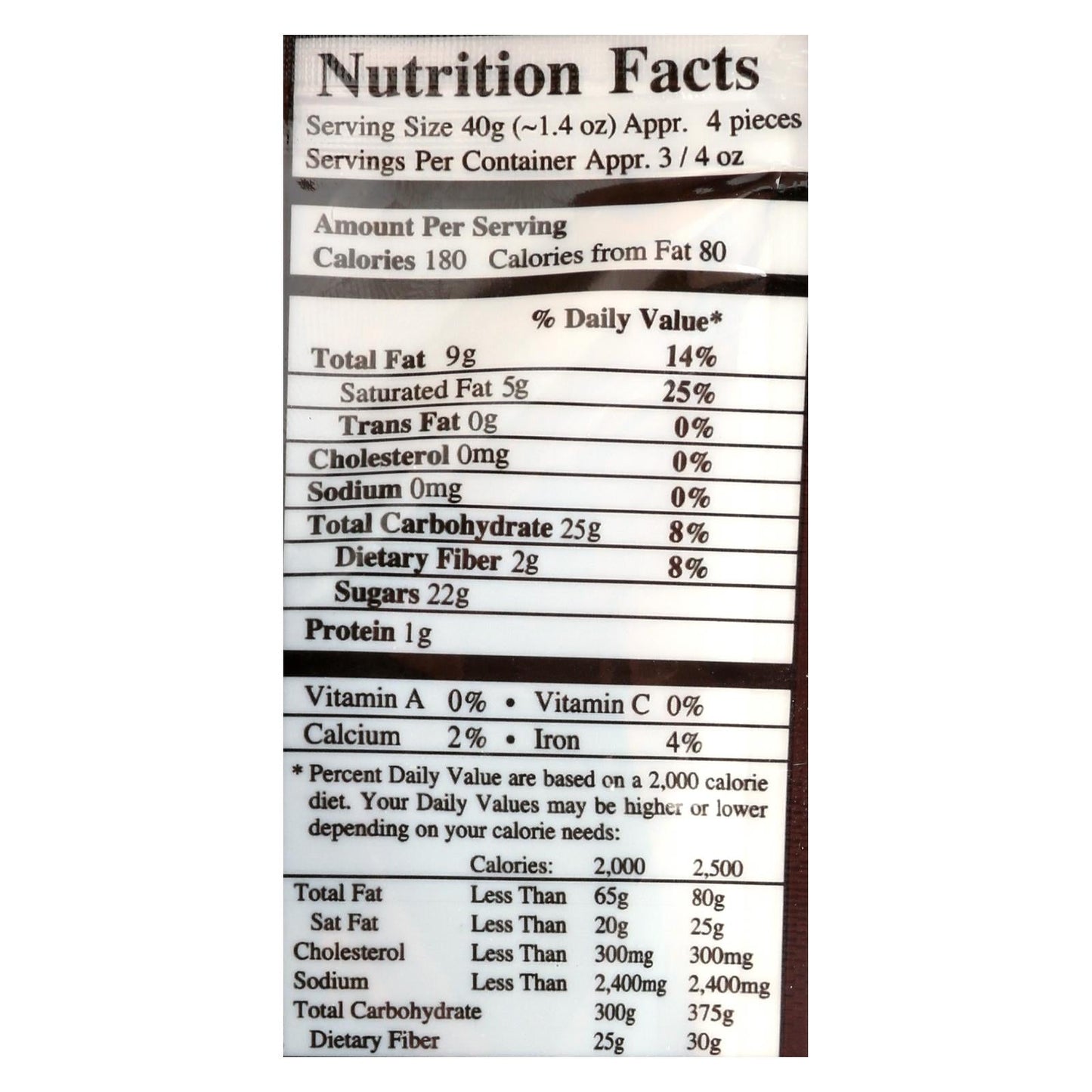 Next Organics Dark Chocolate Ginger (Pack of 6 - 4 Oz.)