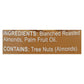 Barney Butter Almond Butter, 10 Oz, Pack of 6 - Smooth & Creamy