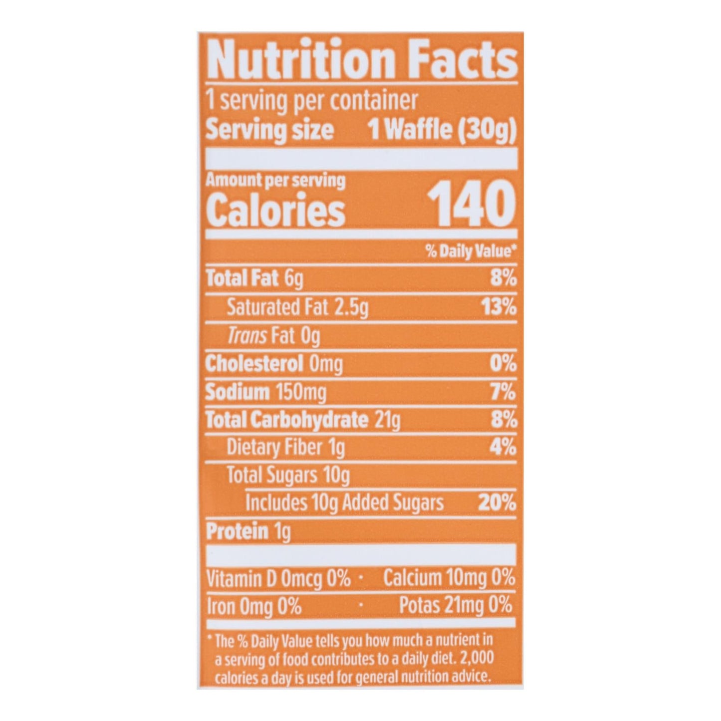 Honey Stinger Salted Caramel Gluten-Free Waffles (12 Pack, 1.06 Oz. Each)
