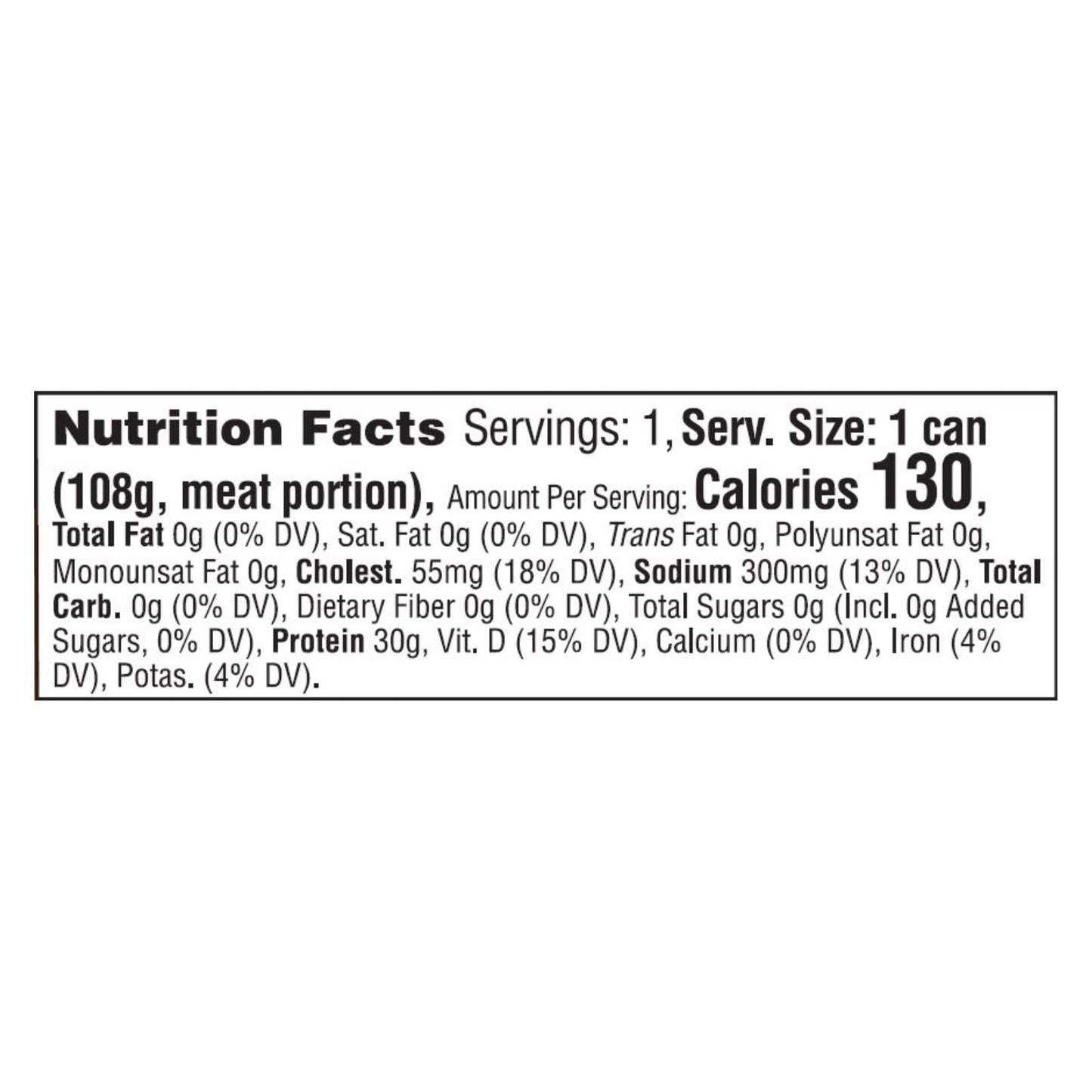 Wild Yellowfin Tuna, Natural Sea Salted Chunk Light (Pack of 12 - 5 Oz.)