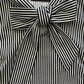 Black Striped Bow Top - 4X only, 1 left!