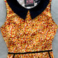 Candy Corn Collared Dress