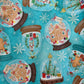 Snow Globes Skater Skirt