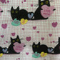 Pink Cats Skater Skirt