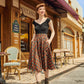 Red Plaid Doris Skirt