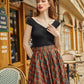 Red Plaid Doris Skirt