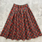 Red Plaid Doris Skirt