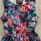 Moody Floral Vintage Dress