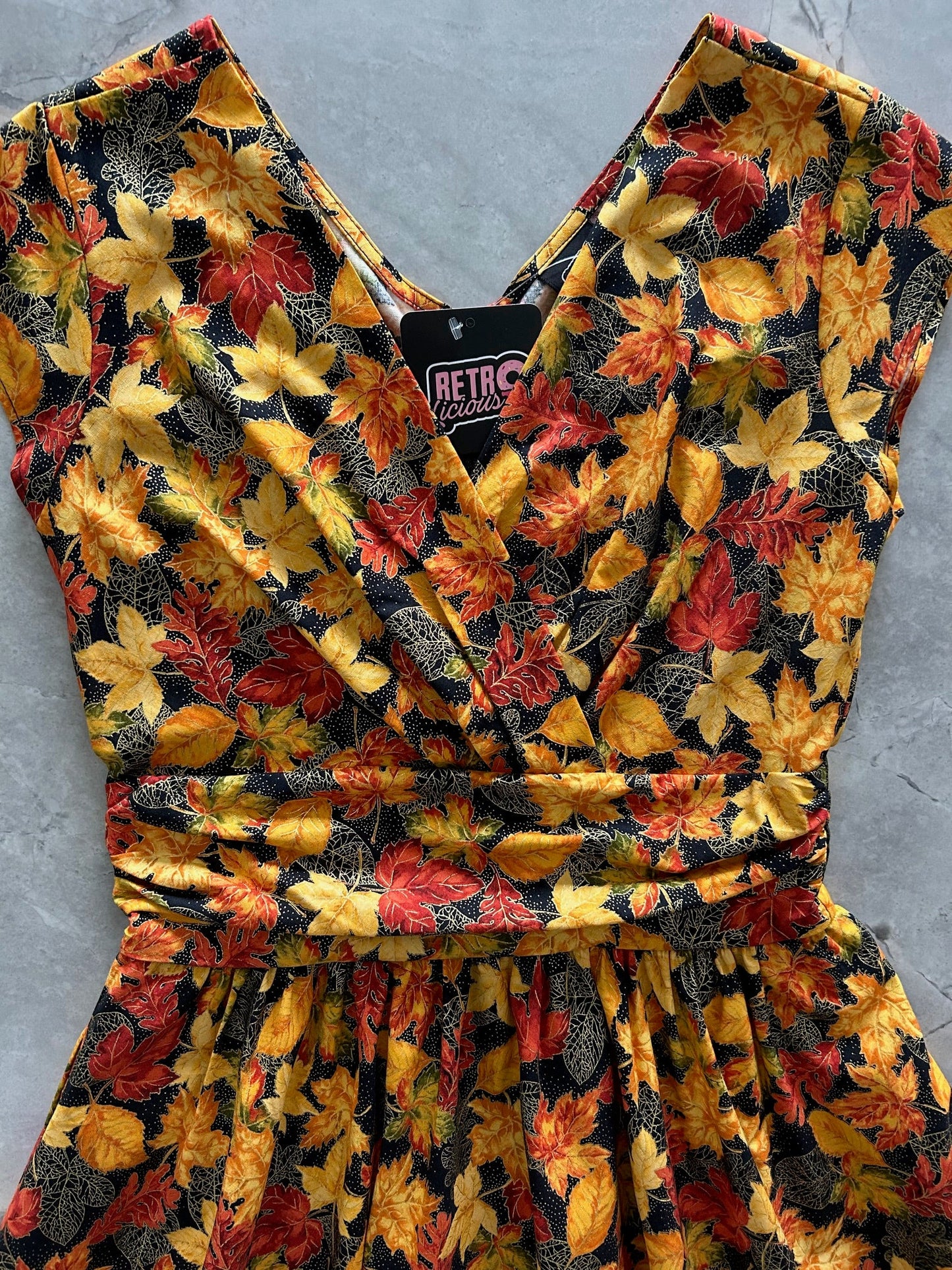 Leaves Greta Dress