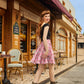Santa Mugs Skater Skirt