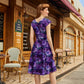 Dragonfly Floral Greta Dress