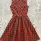 Plaid Vintage Dress