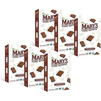 Mary's Gone Kookies Chocolate Kookies, 5 Oz (Case of 6)