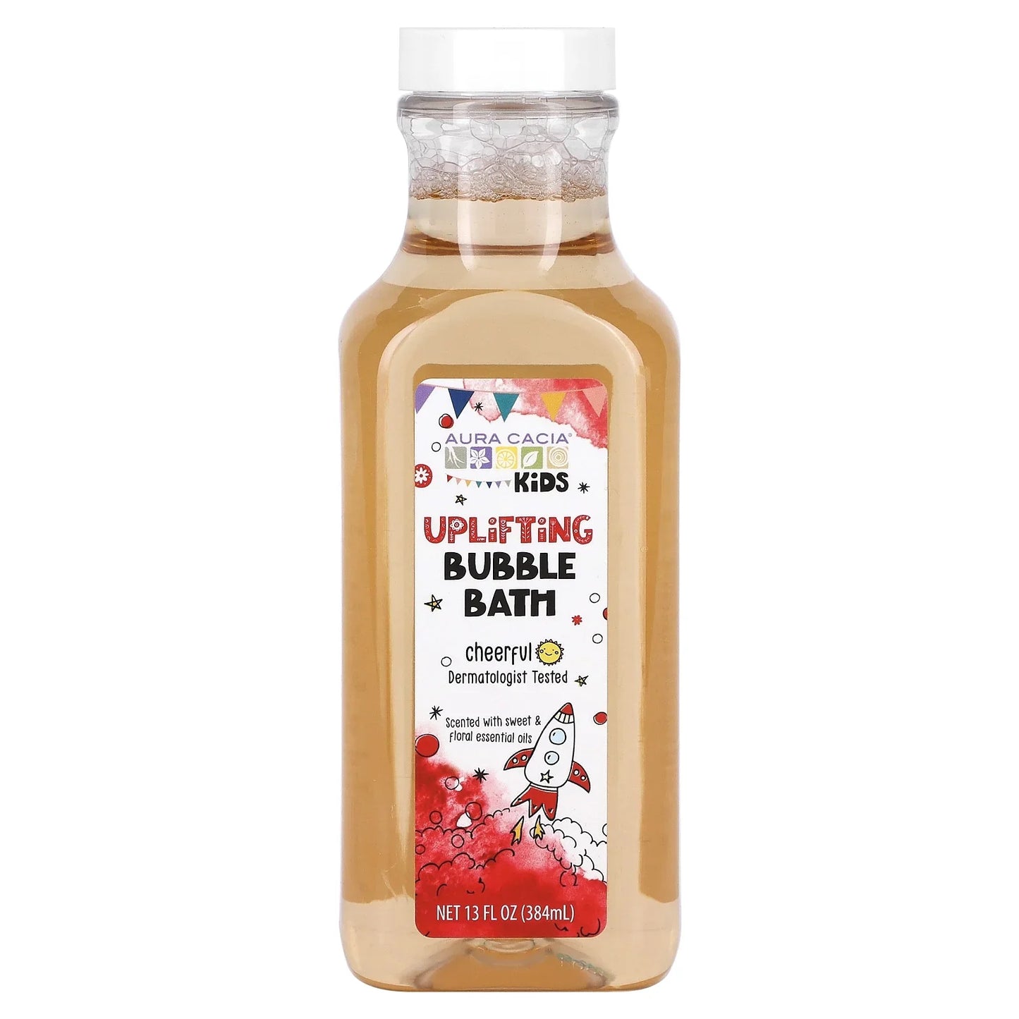 Aura Cacia Uplifting Kids Bubble Bath, 13 fl oz - Natural Kids Bath