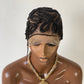Baldie Cornrow Full Lace Wig, Natural Color, Medium Brown Full Lace