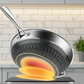 13.3″ Stainless Steel Wok Pan with Lid & Spatula – Nonstick – All Cooktops